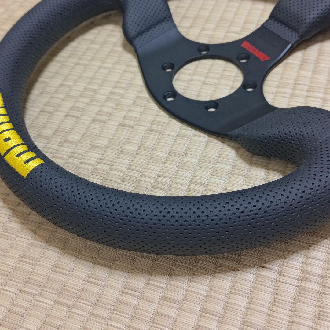 MOMO 　COMPETITION 32φ 日本正規品　ブラックレザー