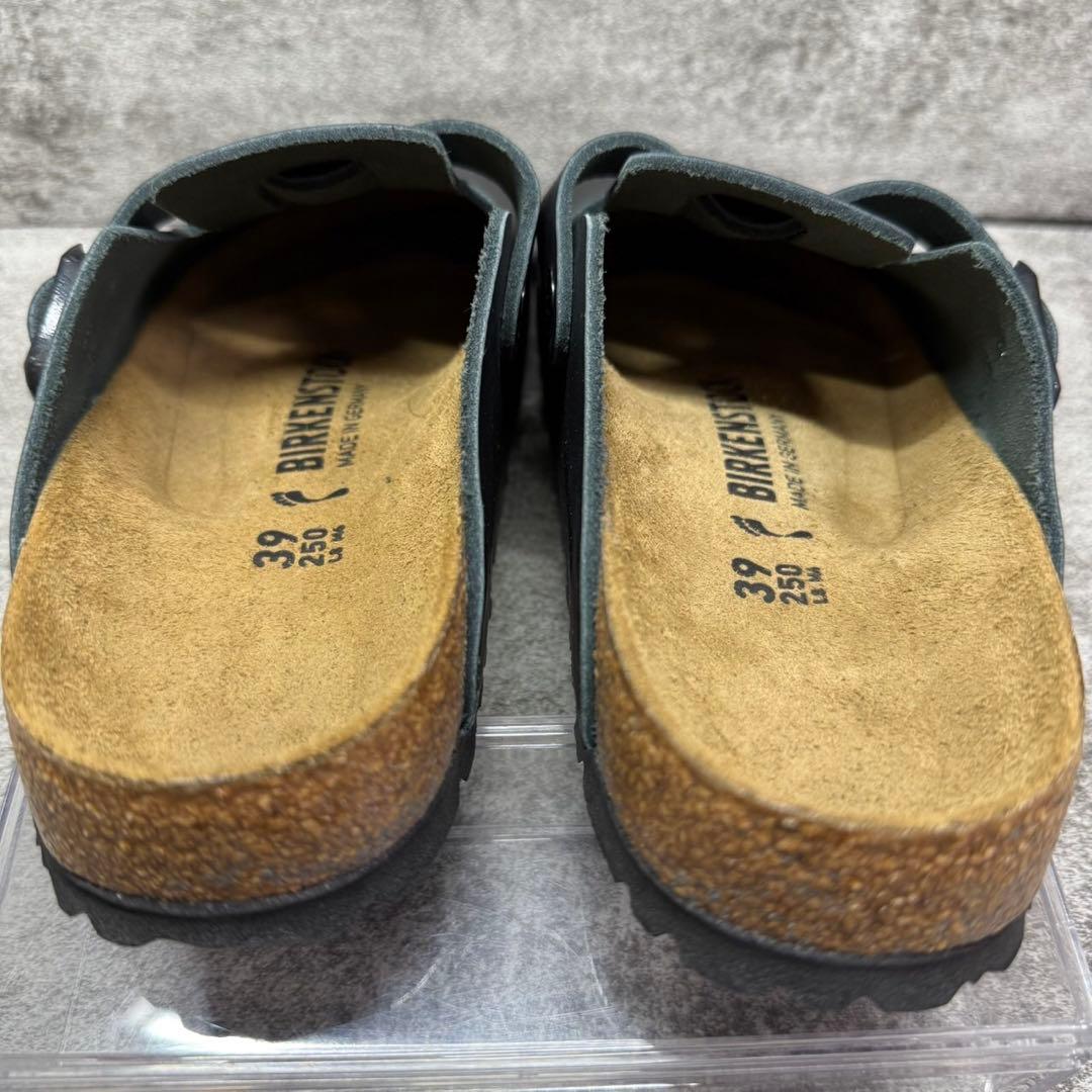 【未使用級】BIRKENSTOCK BOSTON ボストンサンダル オイルレザー
