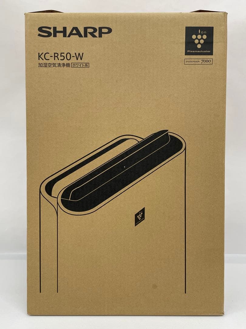 knlife101-0151 シャープ　加湿空気清浄機 KC-R50-W