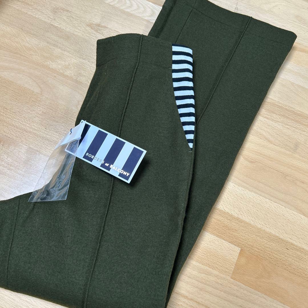 ふく様　　ボーダーズアットバルコニー　新品　ウール　パンツ