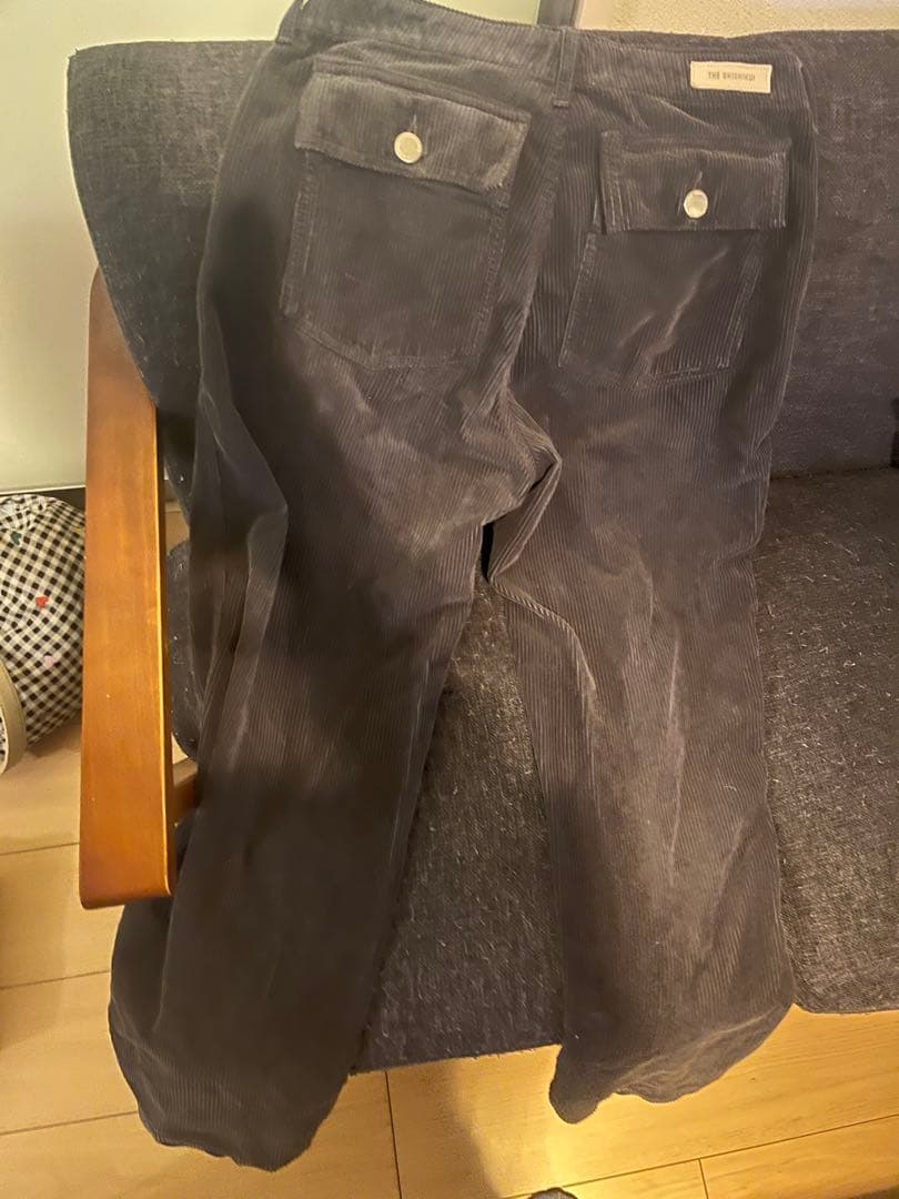 パンツ CORDUROY BAKER / CHARCOAL GRAY32