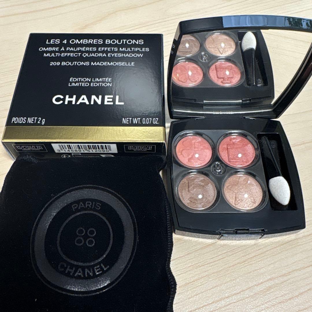 CHANEL シャネル レ キャトル オンブル ブトン 209ブトンマドモアゼル