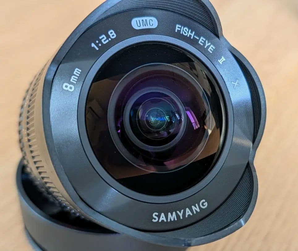 SAMYANG 8mm F2.8 UMC FISH-EYEII フジフイルムX用