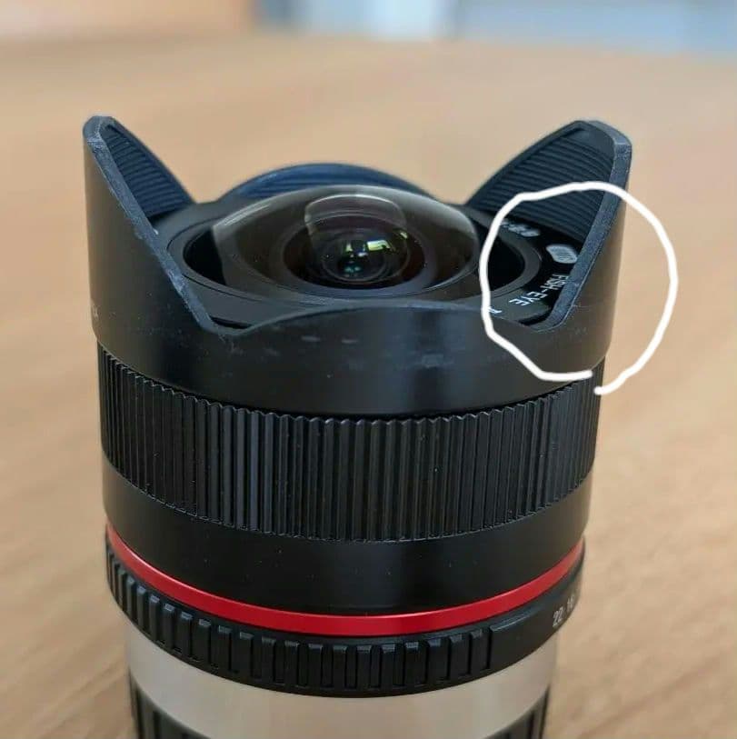 SAMYANG 8mm F2.8 UMC FISH-EYEII フジフイルムX用