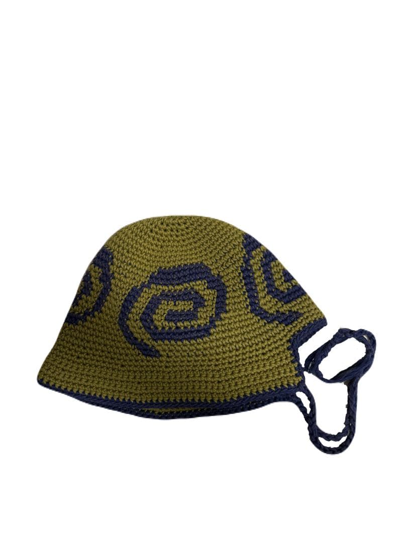 帽子 sol soonerorlaterHand-knitted Bucket Hat