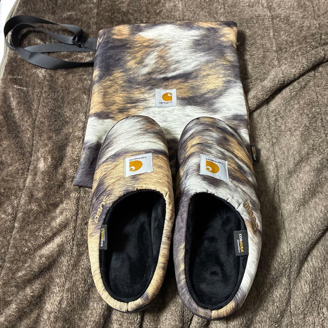 Carhartt SUBU スリッパ カモフラージュ サイズ3