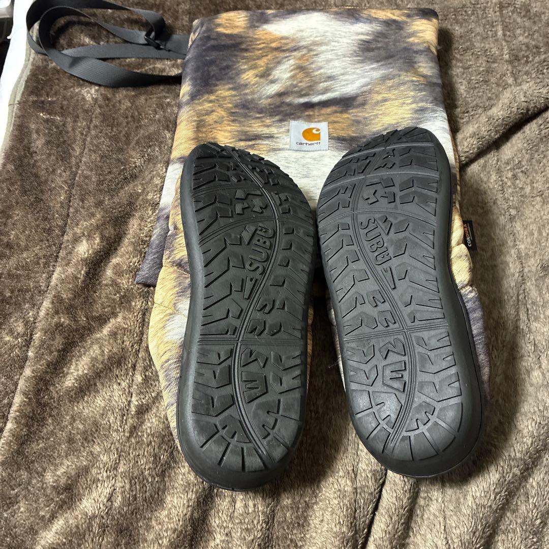 Carhartt SUBU スリッパ カモフラージュ サイズ3