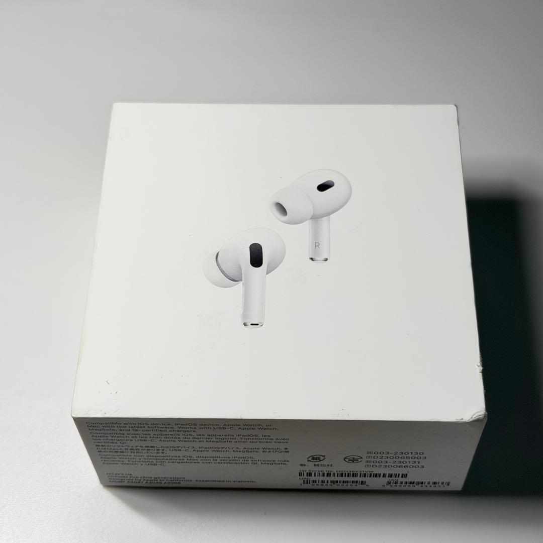 【8】 AirPodsPro2 第2世代 本体 箱あり 保証あり A3047