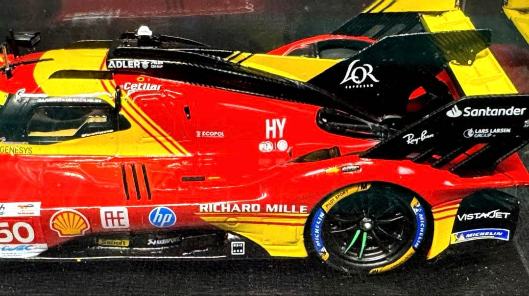 ミニカー Ferrari 499P Le Mans 2024 Winner