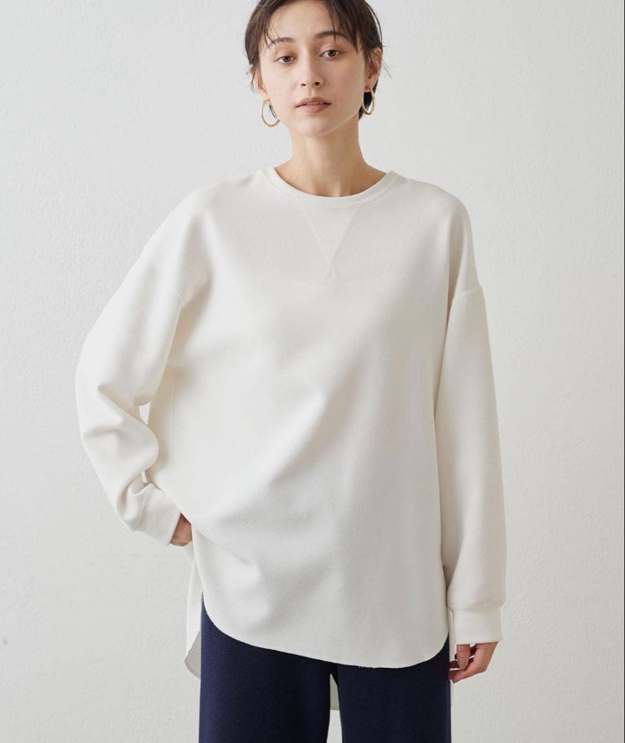 Whim Gazette Vガゼットプルオーバー ホワイト Free