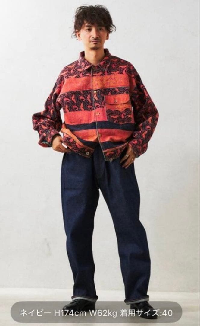 Levi's ダークブルーストレートデニム