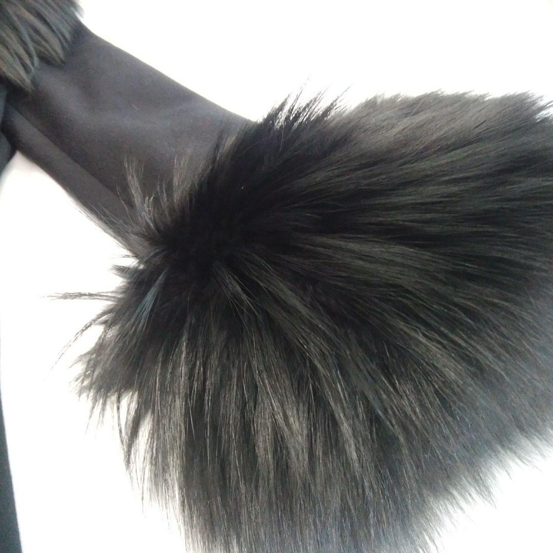 新品　ジョルジオアルマーニ　ファー付カシミアコート