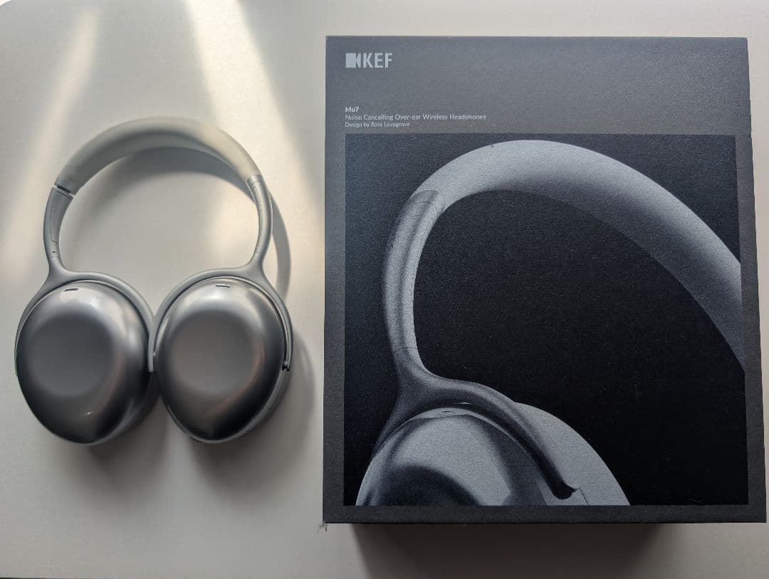 19日まで値下　 KEF Mu7 ワイヤレスKEF Mu7 ワイヤレスヘッドホン
