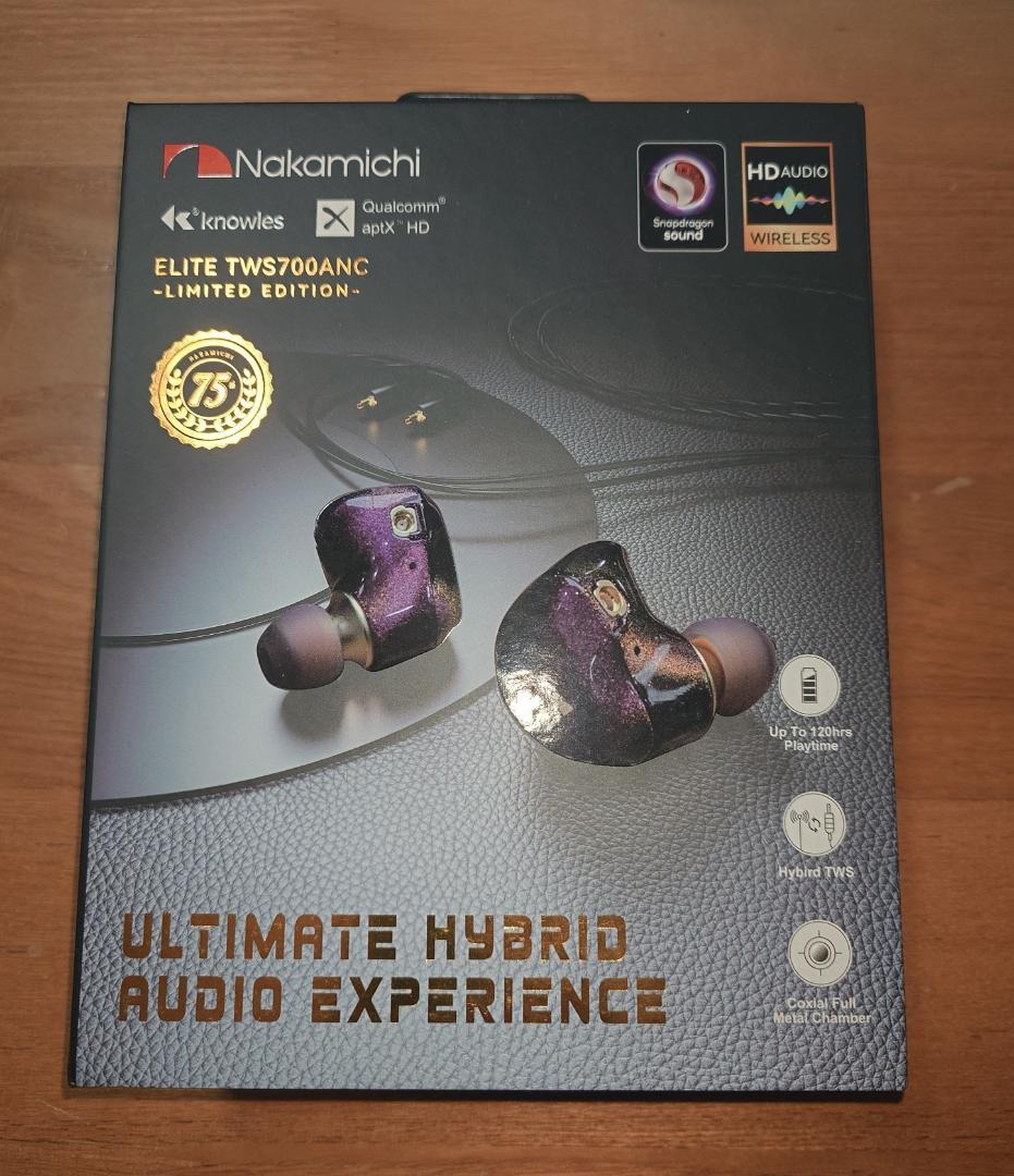 ★超美音★Nakamichi Elite TWS700ANC 75周年記念限定品