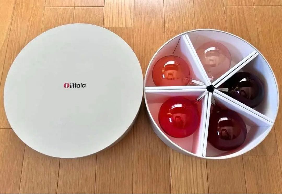 最終価格  オーナメントボール 5個×2箱 新品