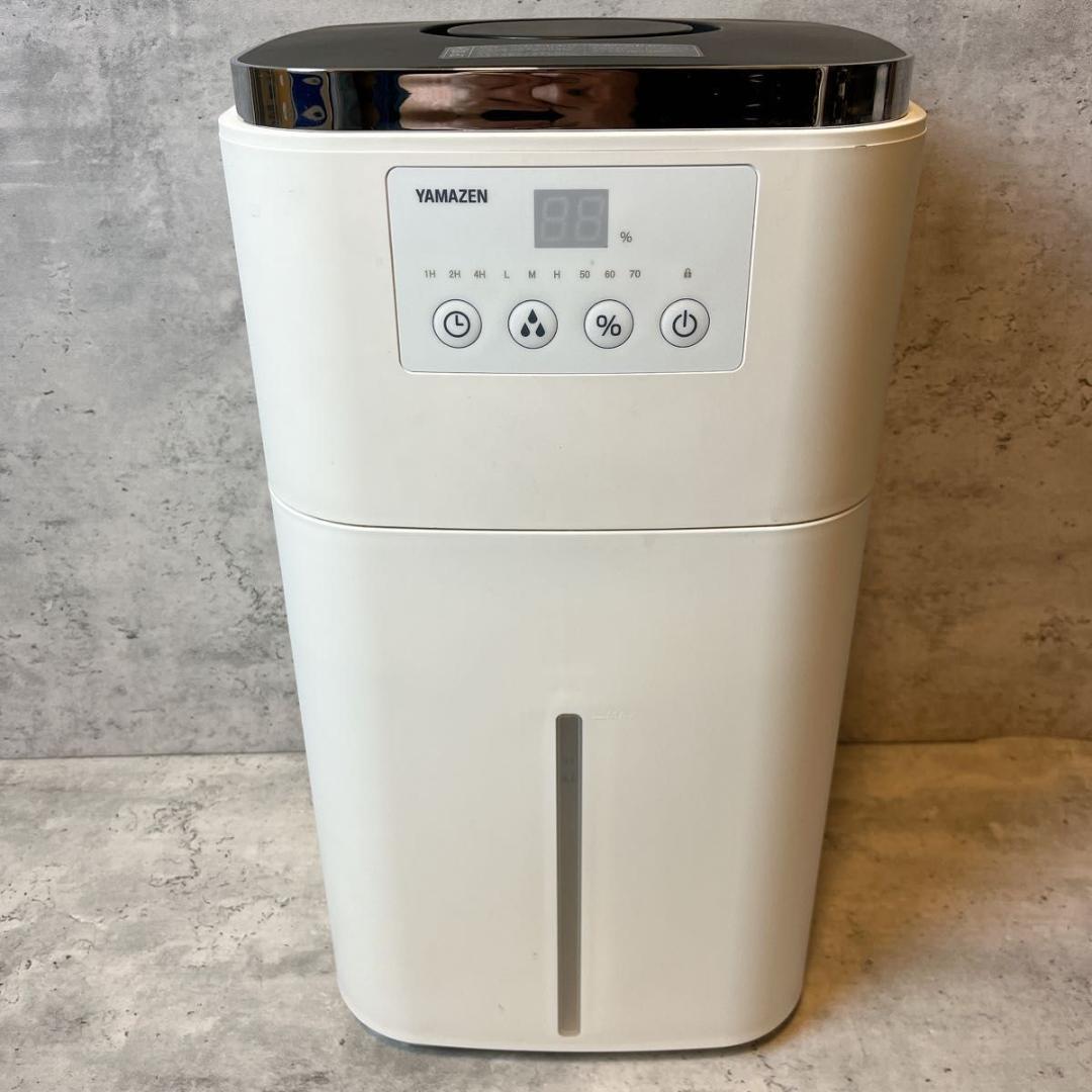 山善 YAMAZEN スチームファン式加湿器 KSF-N150 W 2021年製