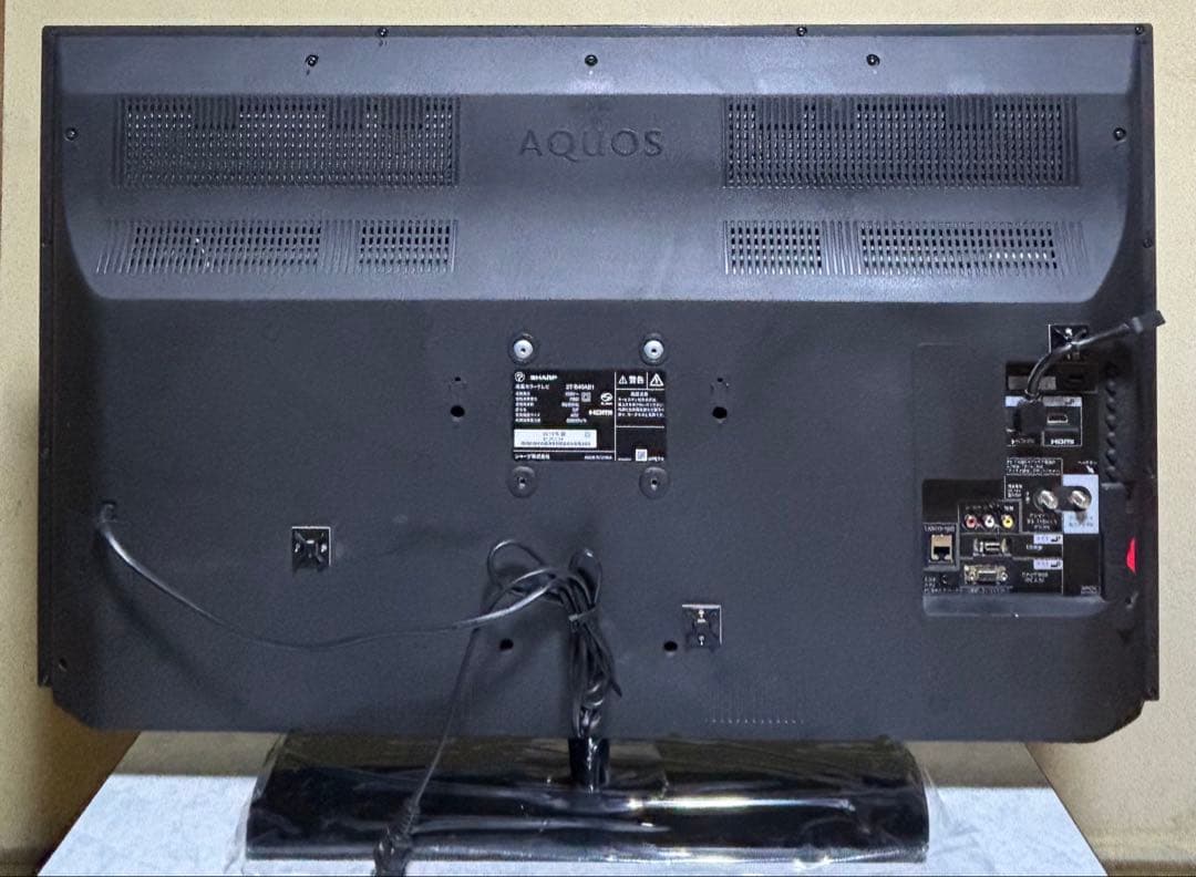 美品*SHARP AQUOS液晶カラーテレビ40型2T-B40AB1【中古品】G