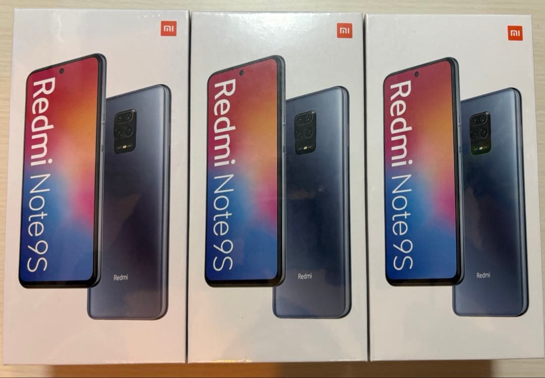 3台 未開封 Redmi Note 9S ②