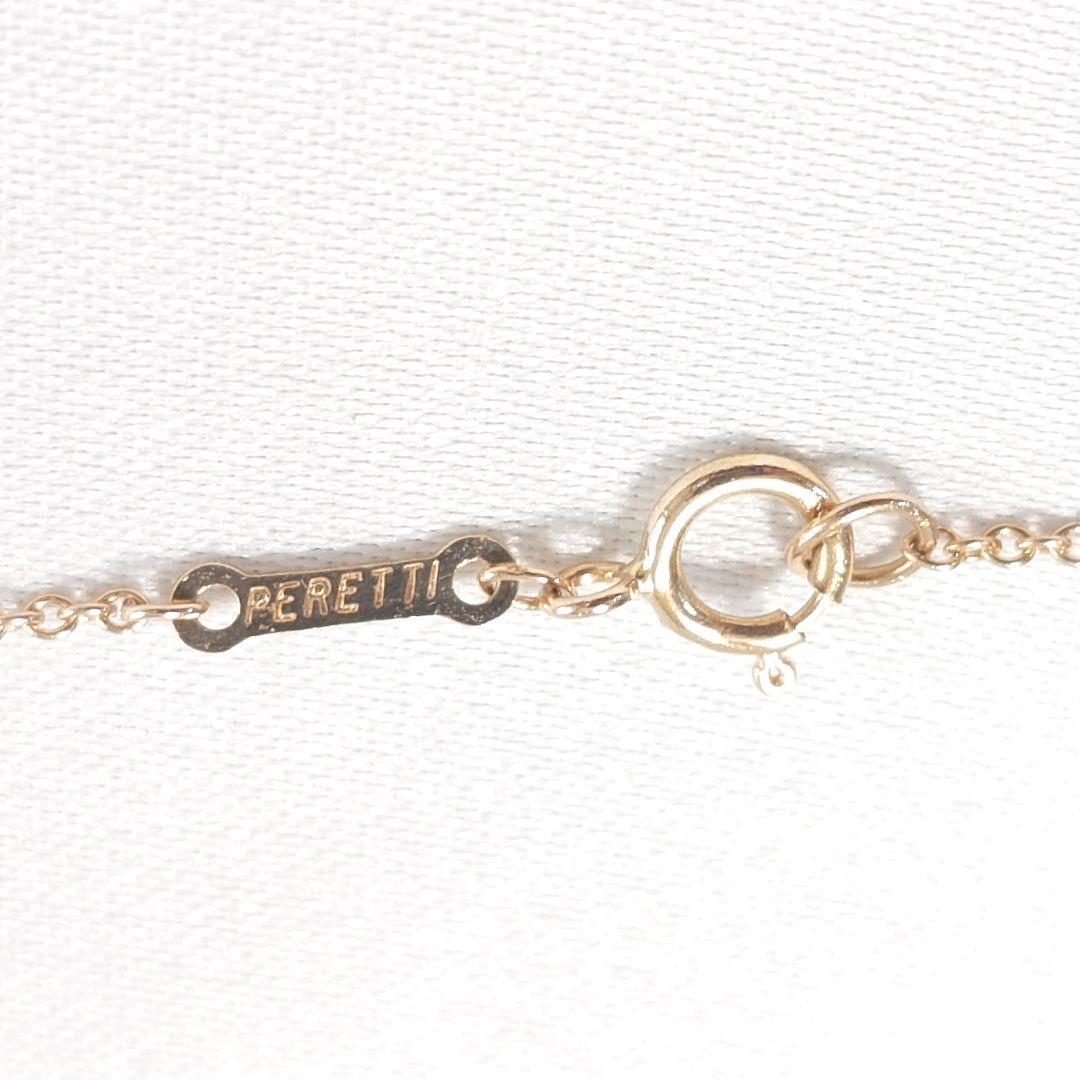 【美品】TIFFANY ティファニー K18YG ビーンズ ネックレス 7305