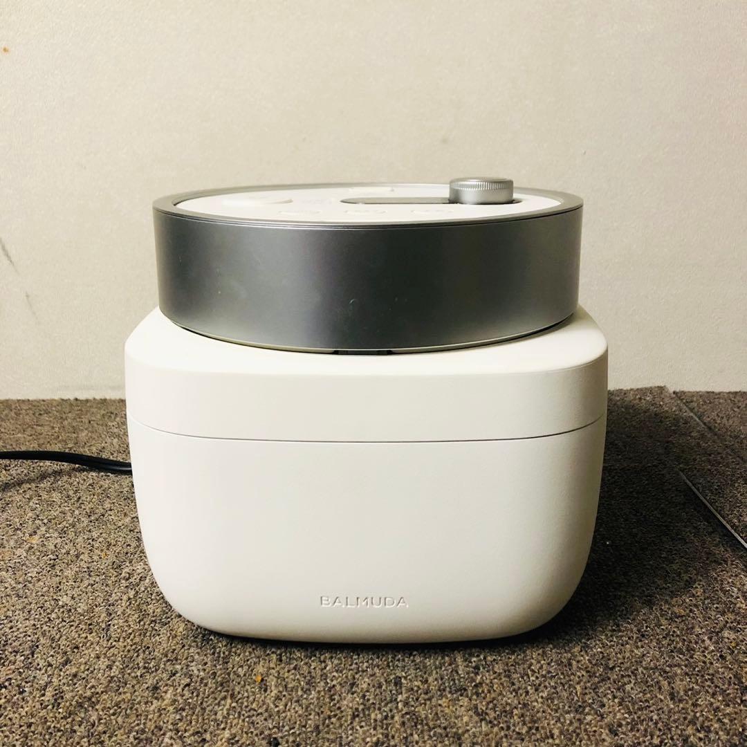 E31 バルミューダ ザ・ゴハン ホワイト 炊飯器 3合炊き 新生活応援✨