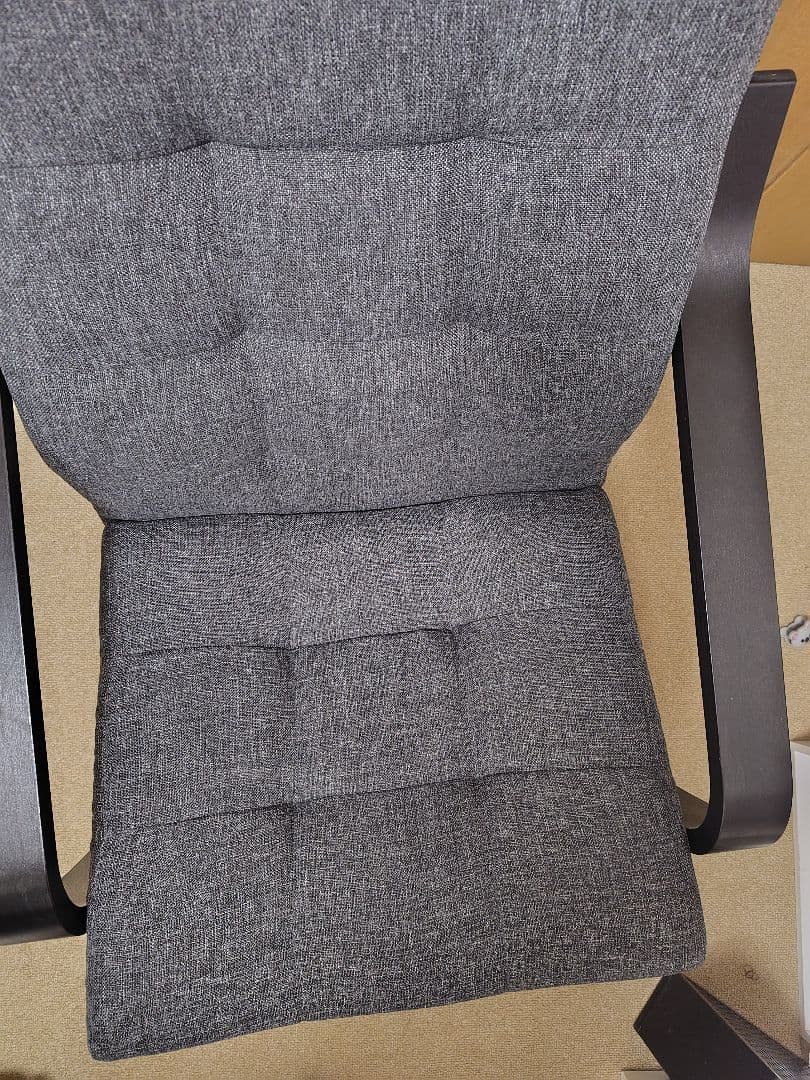 POANG ポエング オッドマン付 1人掛けソファ　1人掛けチェア