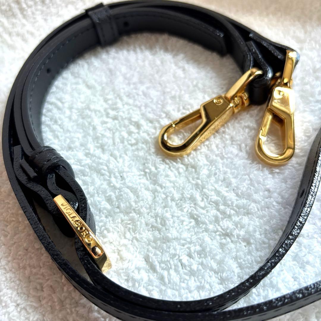 【未使用品】VIOLAd'ORO ヴィオラドーロ かごバッグ　ショルダー