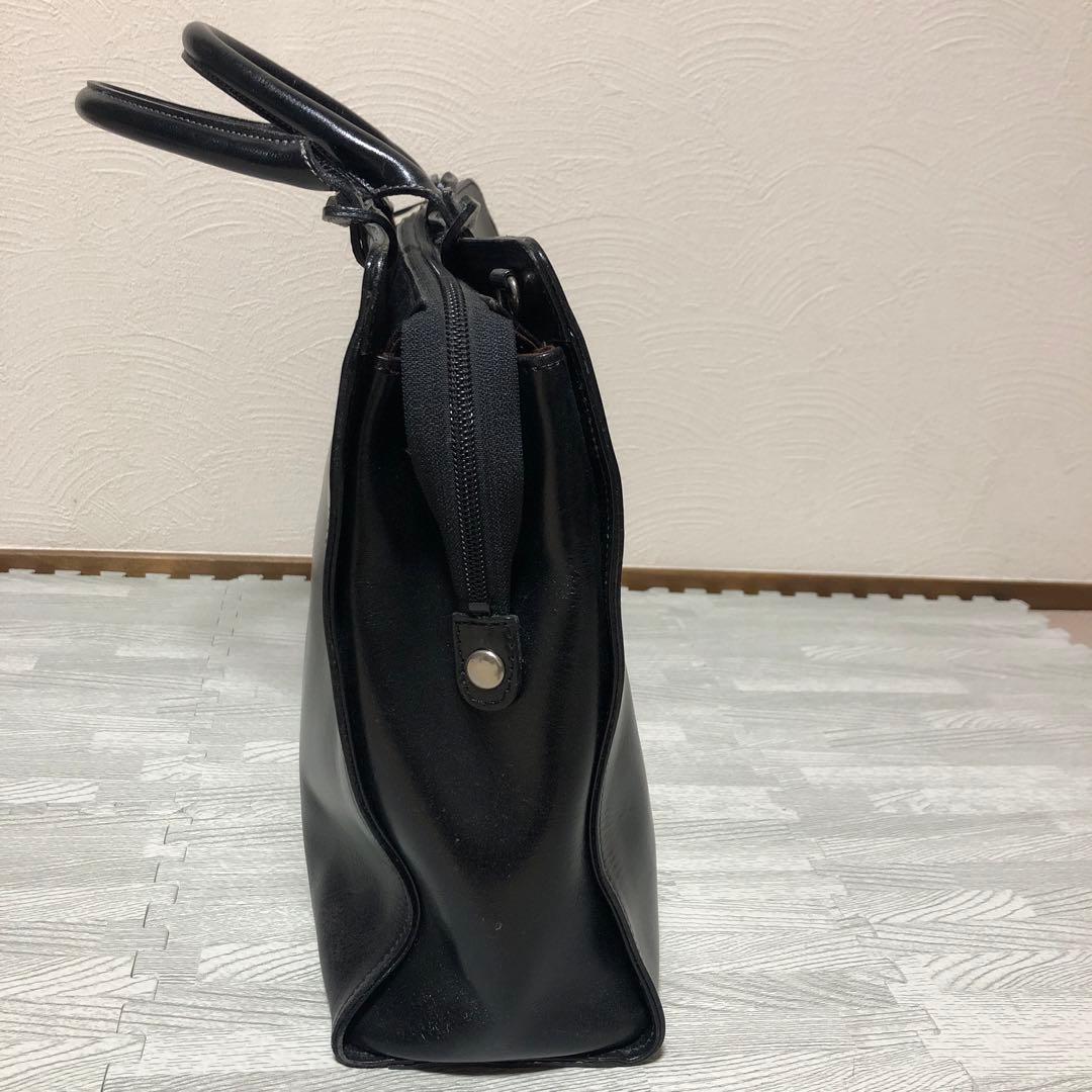 黒 レザー ビジネスバッグ　Dakota