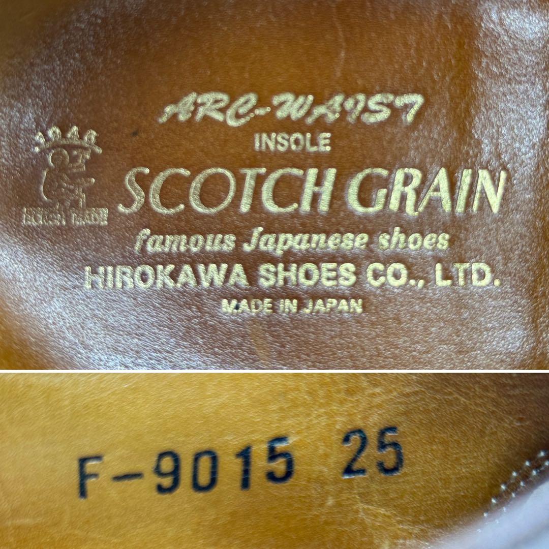 SCOTCH GRAIN スコッチグレイン ウィングチップ ビジネスシューズ
