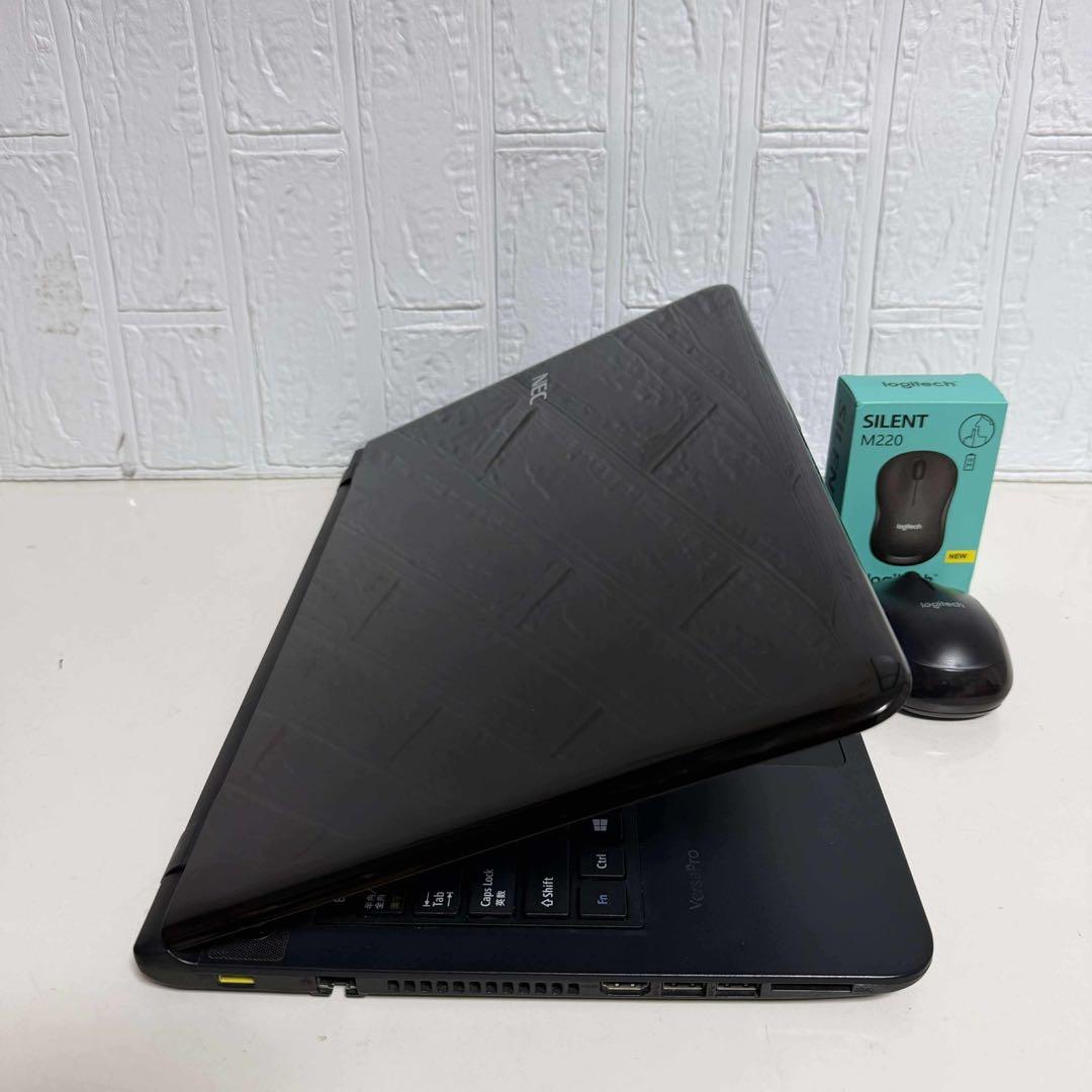 Windows11 オフィス付き　高速起動SSD Webカメラ　NECノートPC