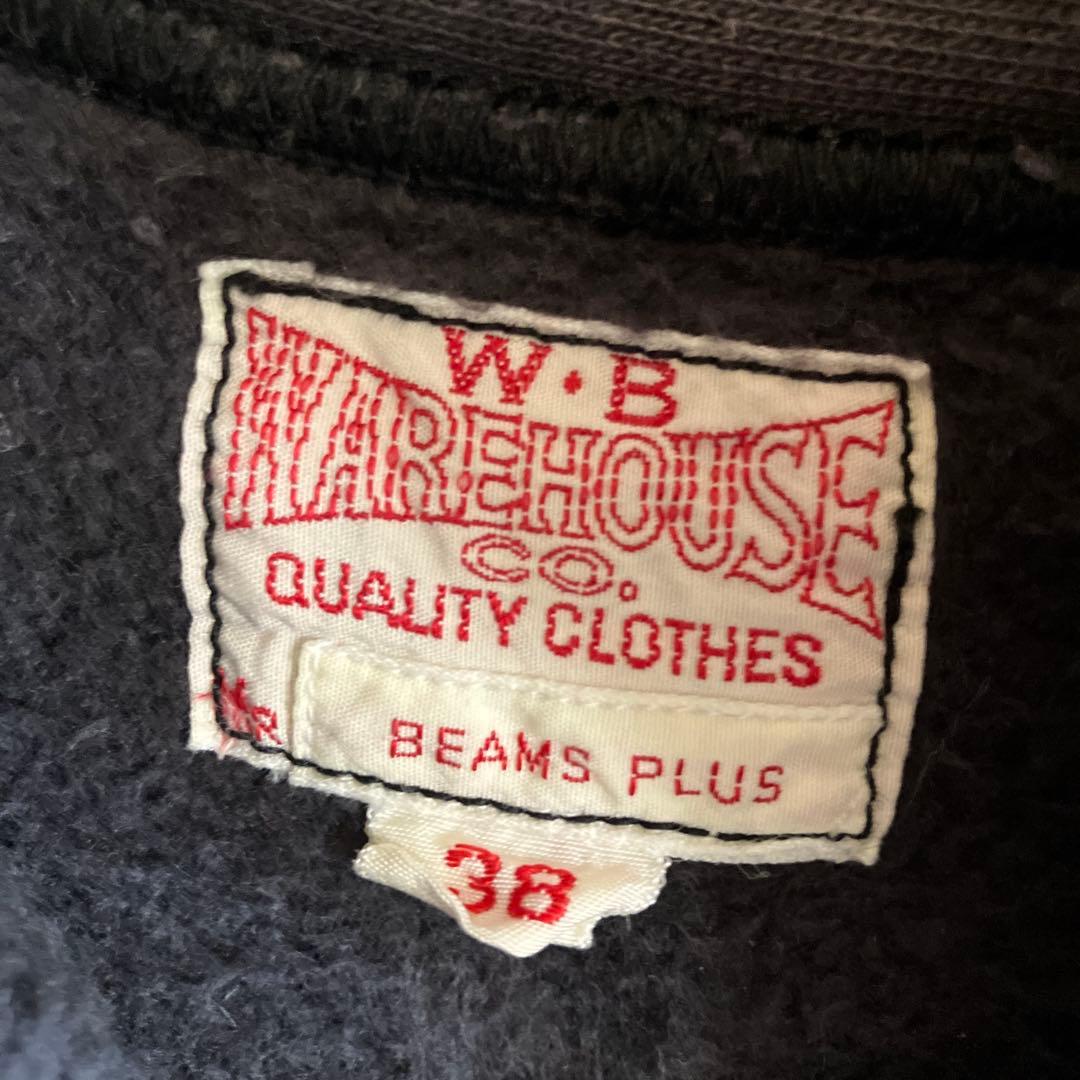 u*c様 WAREHOUSE ✖️BEAMS PLUS /ハーフジップスウェット