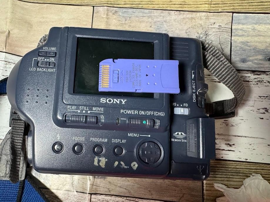 【希少】フロッピー記録　SONY　Digital Mavica MVC-FD92
