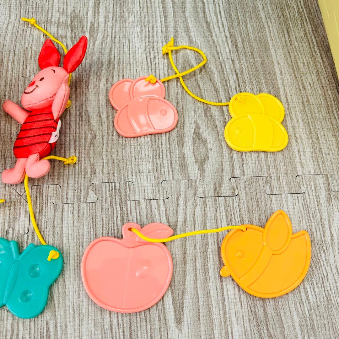 【美品　欠品なし】タカラトミー くまのプーさん 6WAYジムにへんしんメリー