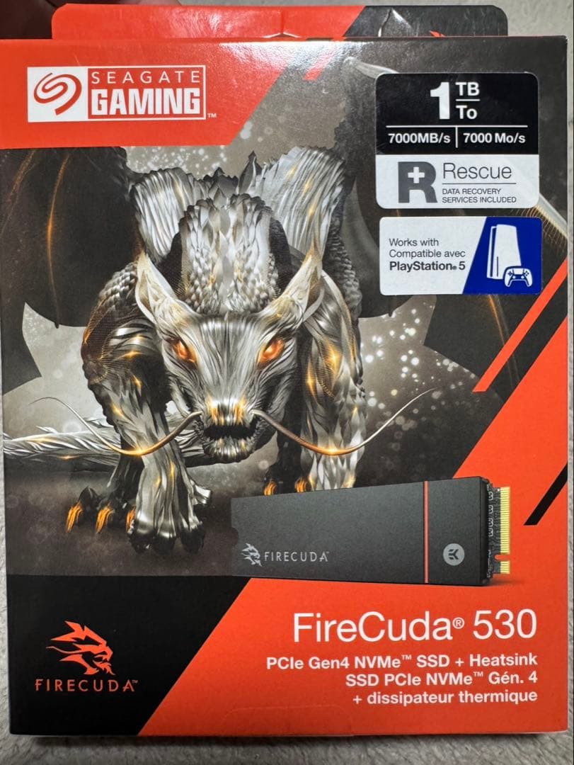 内蔵型SSD Seagate FireCuda 530 1TB SSD