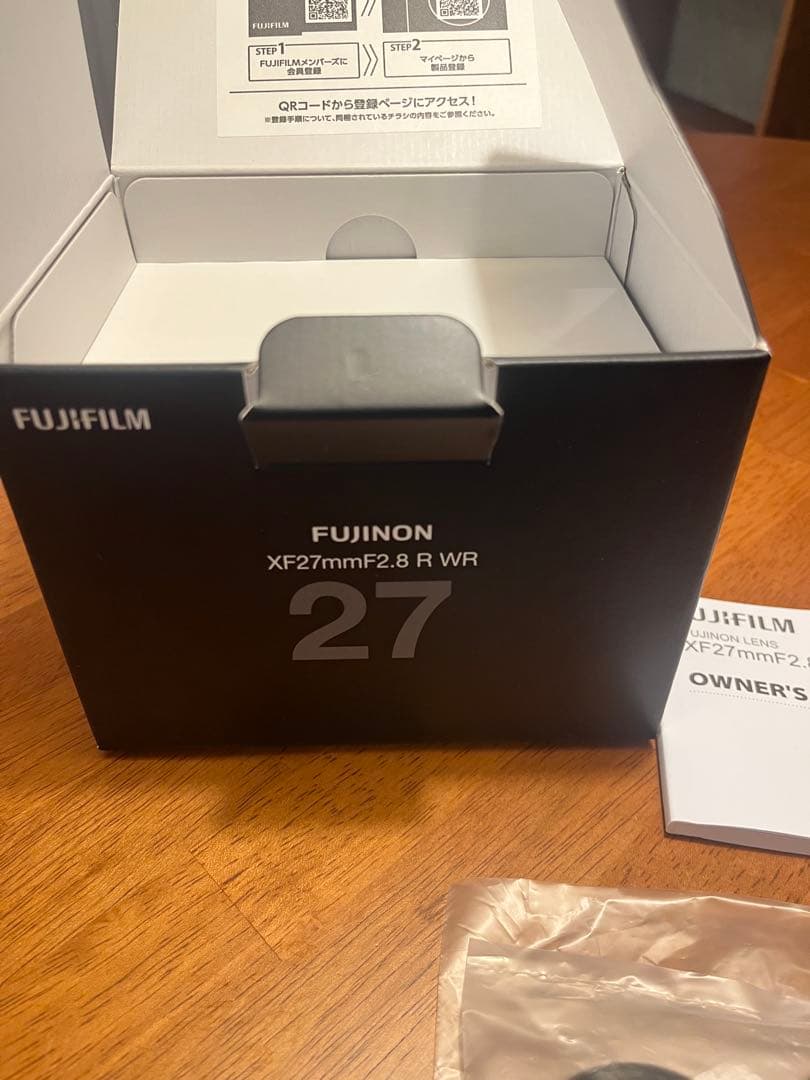 レンズ(単焦点) Fujinon XF 27mm F2.8 WR