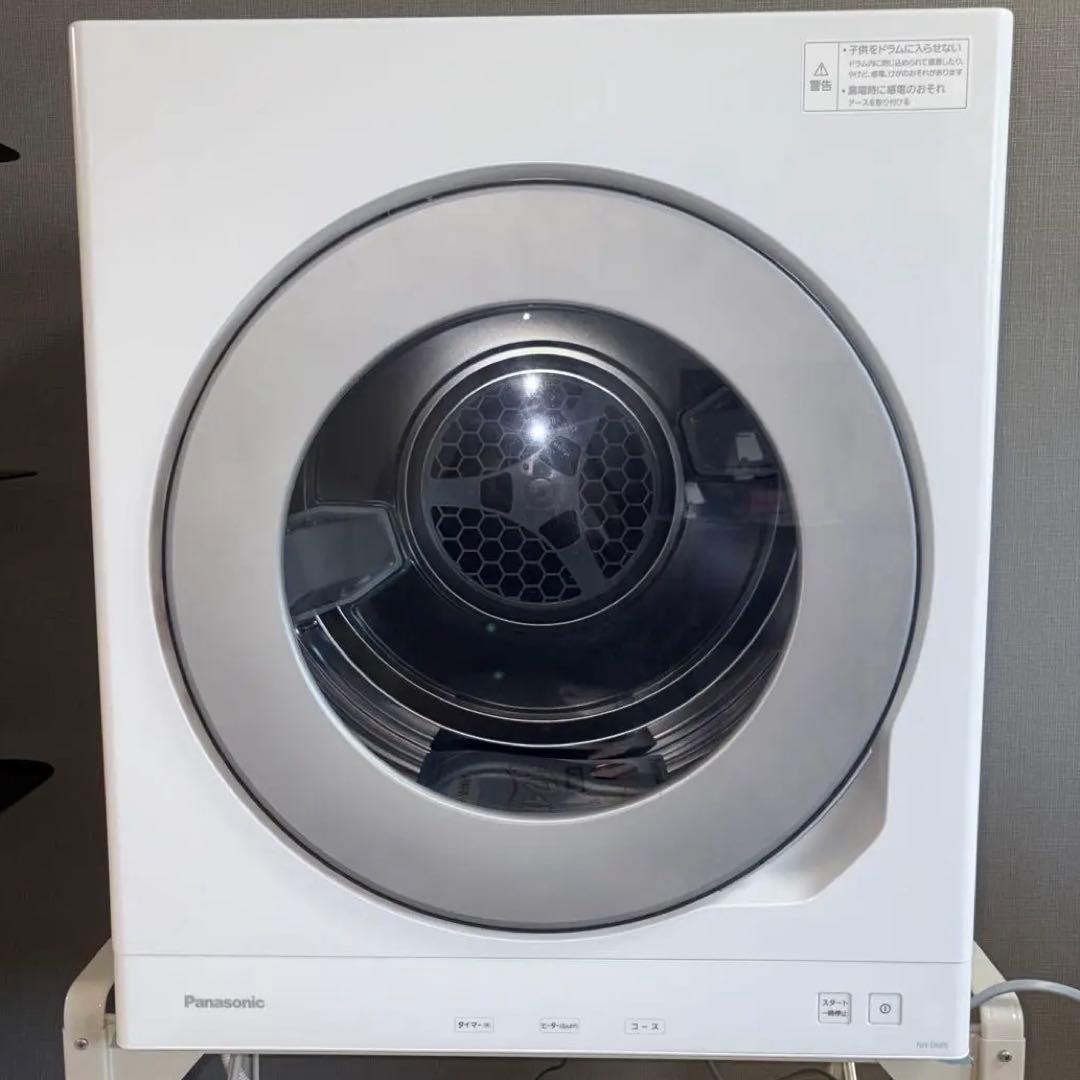 パナソニック 衣類乾燥機 NH-D605-W 2023年製