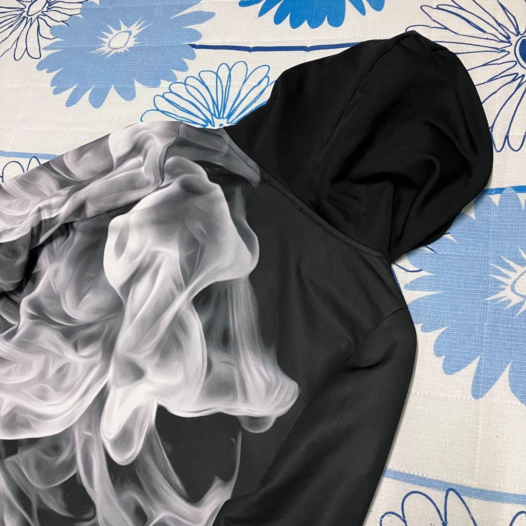 【希少】adidas ×リタオラ トレフォイル　ロゴ　スモーク パーカー