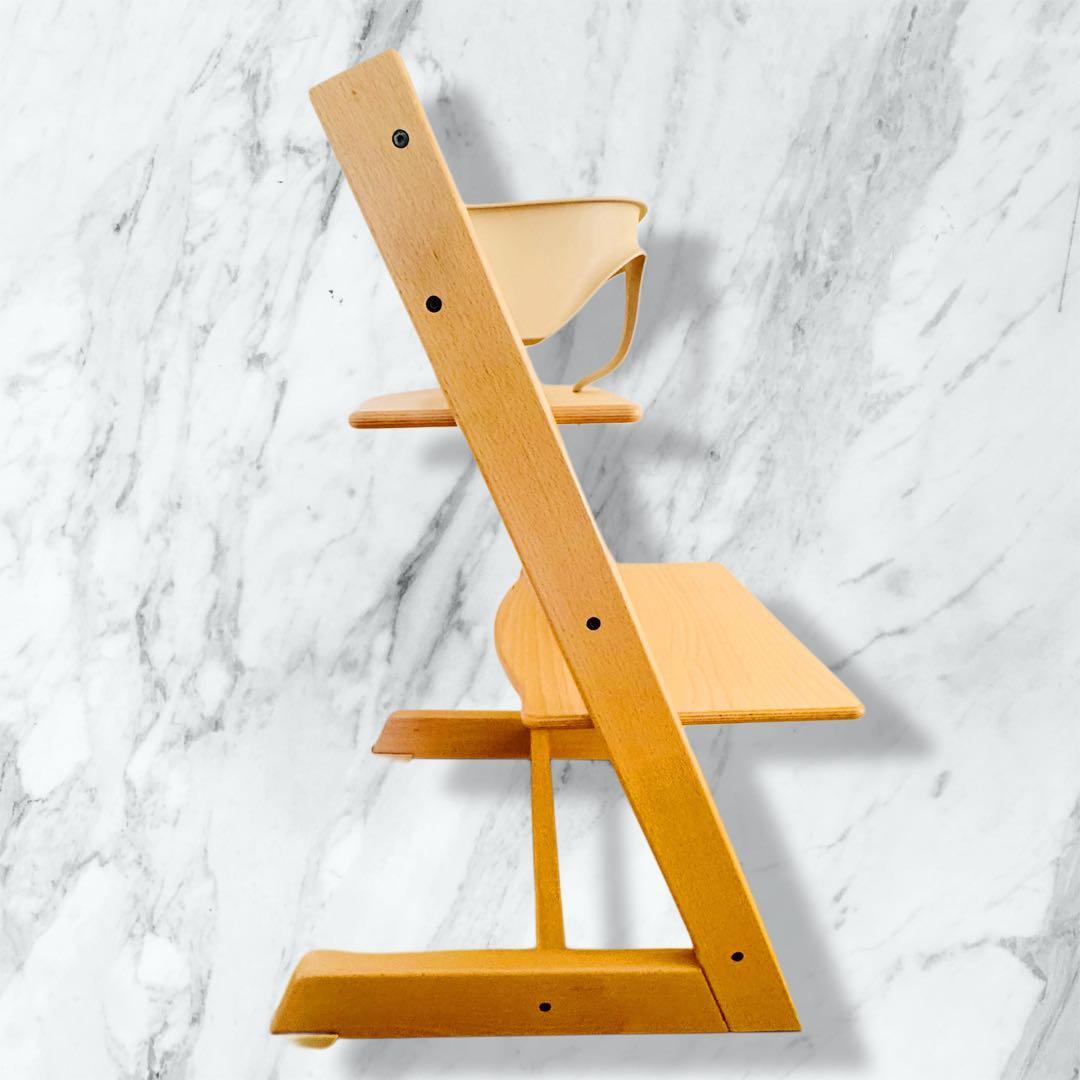 【美品】STOKKE ストッケ トリップトラップ ナチュラル ベビーセット付