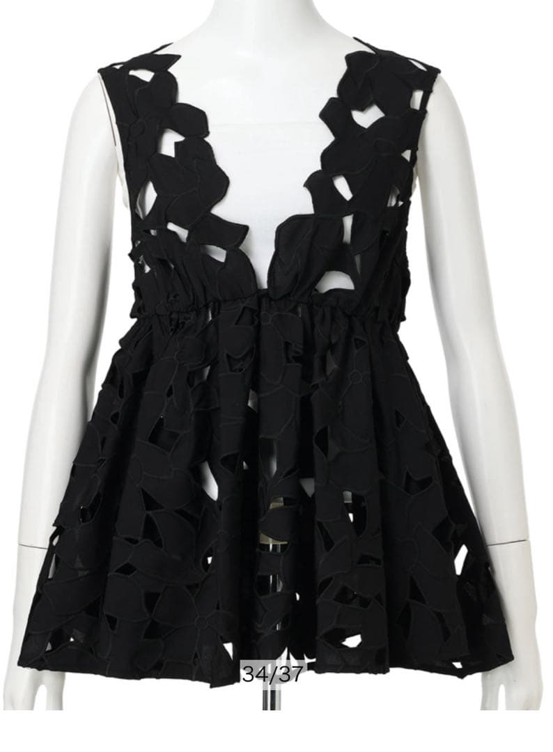 Mystradaカットワークチュニック　S