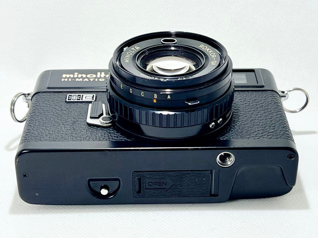 動作品　Minolta HI-MATIC E フィルムカメラ