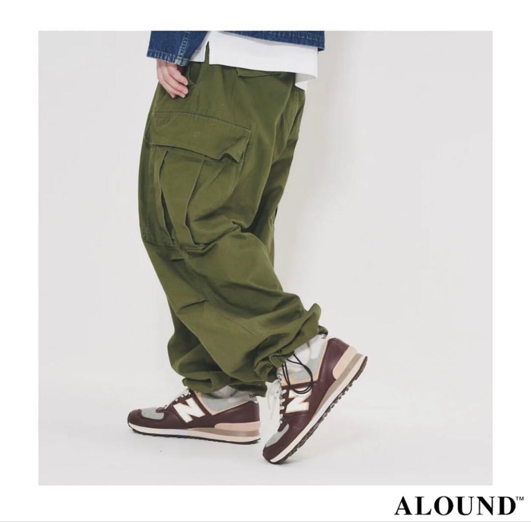 パンツ ALOUND TAPERED JUNGLE FATIGUE PANTS