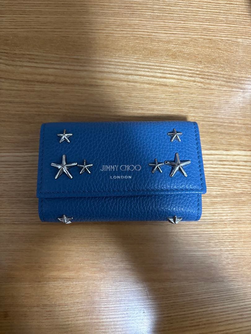 JIMMY CHOO ブルースタースタッズキーケース