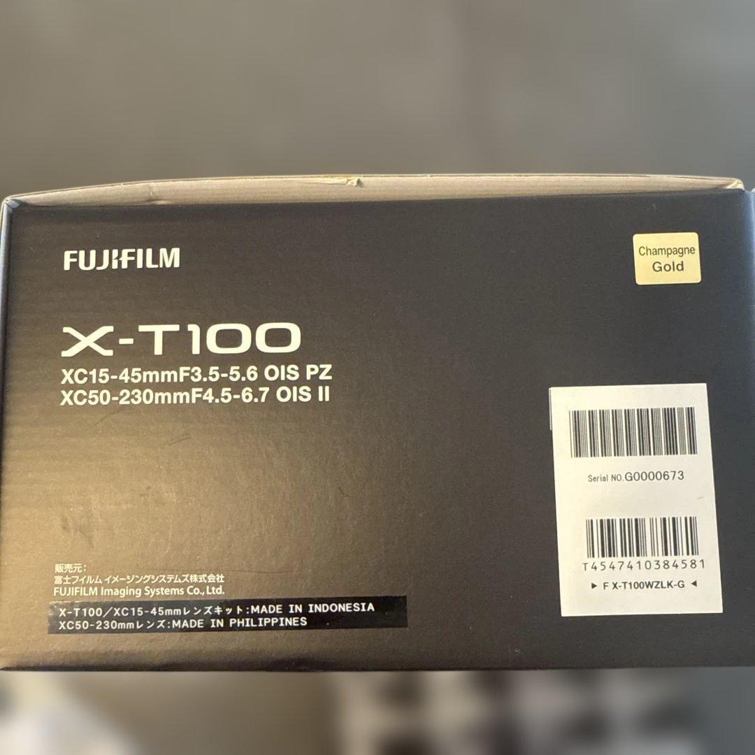 【美品】FUJIFILM X-T100 カメラ