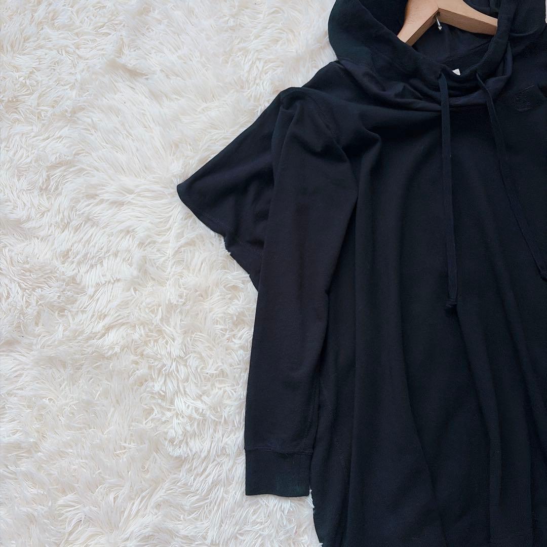 ヴィヴィアンウエストウッド　アングロマニア　変形パーカー　オーブ刺繍　異素材切替