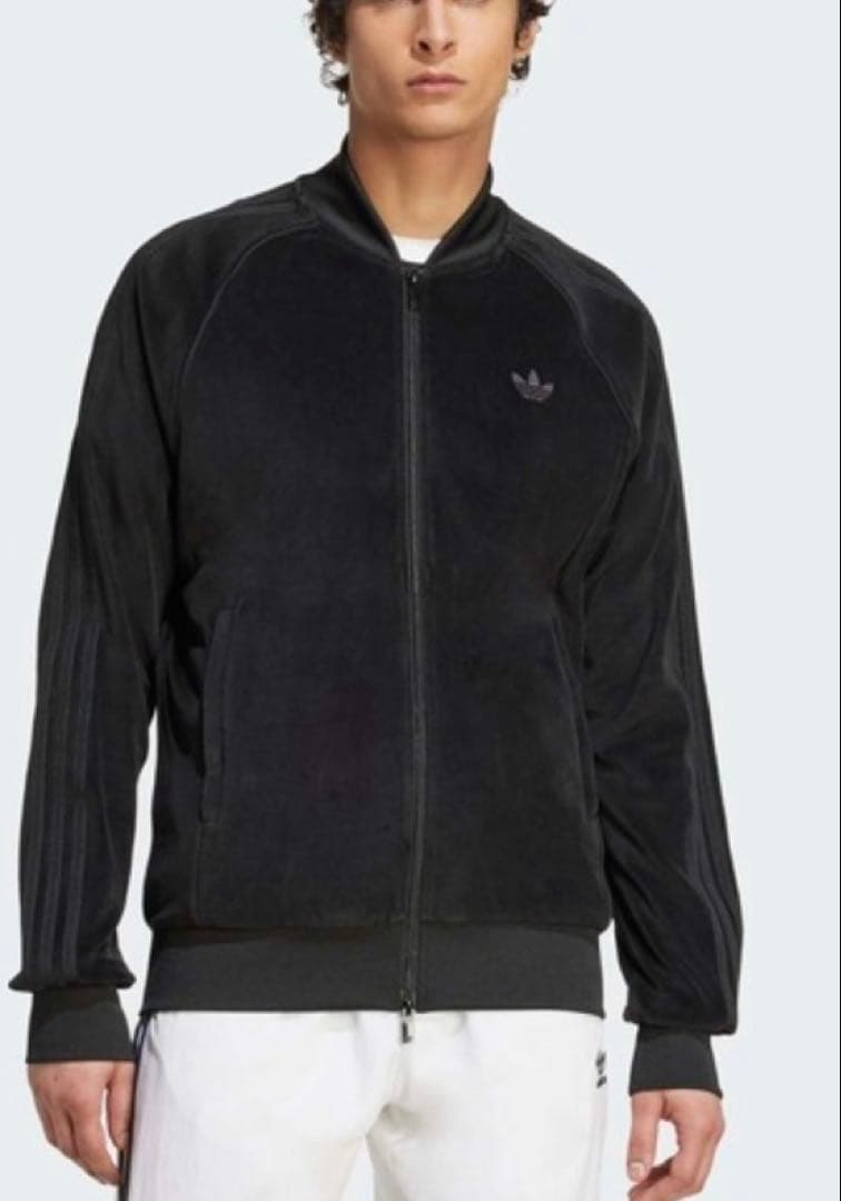 ＜adidas Originals＞ベロア トラックジャケットユニセックスM