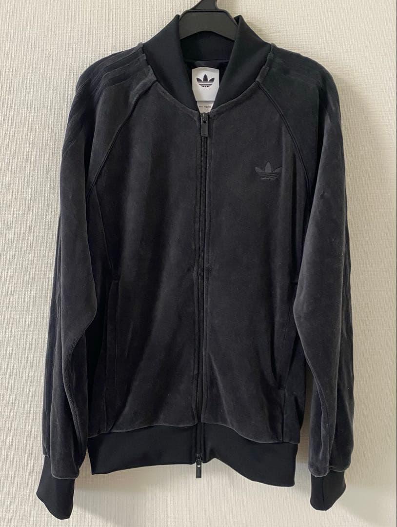 ＜adidas Originals＞ベロア トラックジャケットユニセックスM