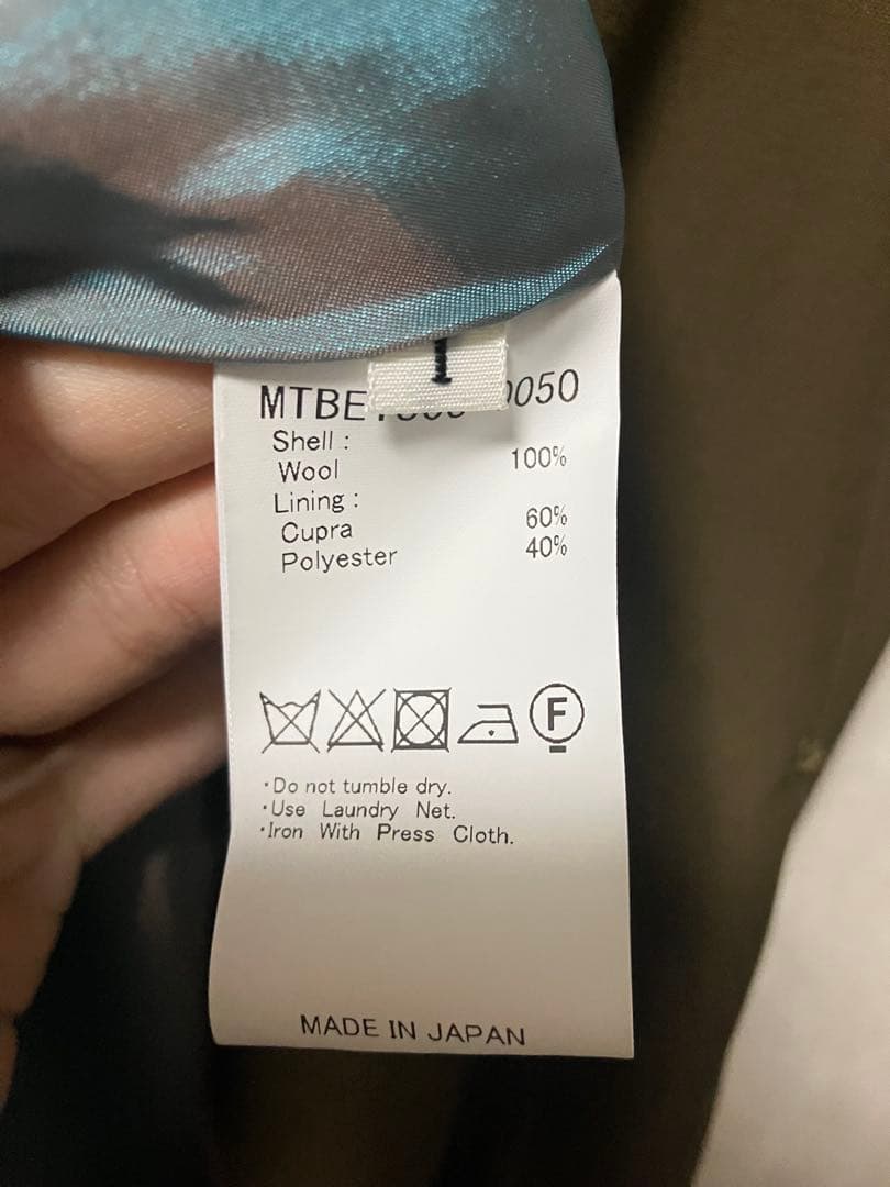 maatee&sons bechics別注　ダブルテーラード