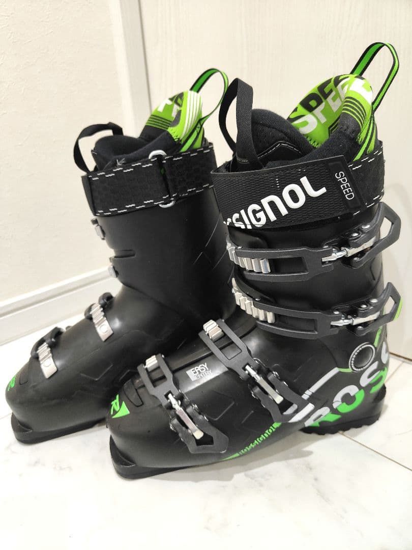 【最終価格！】ROSSIGNOL スキーブーツ Speed80 黒/緑　良品☆