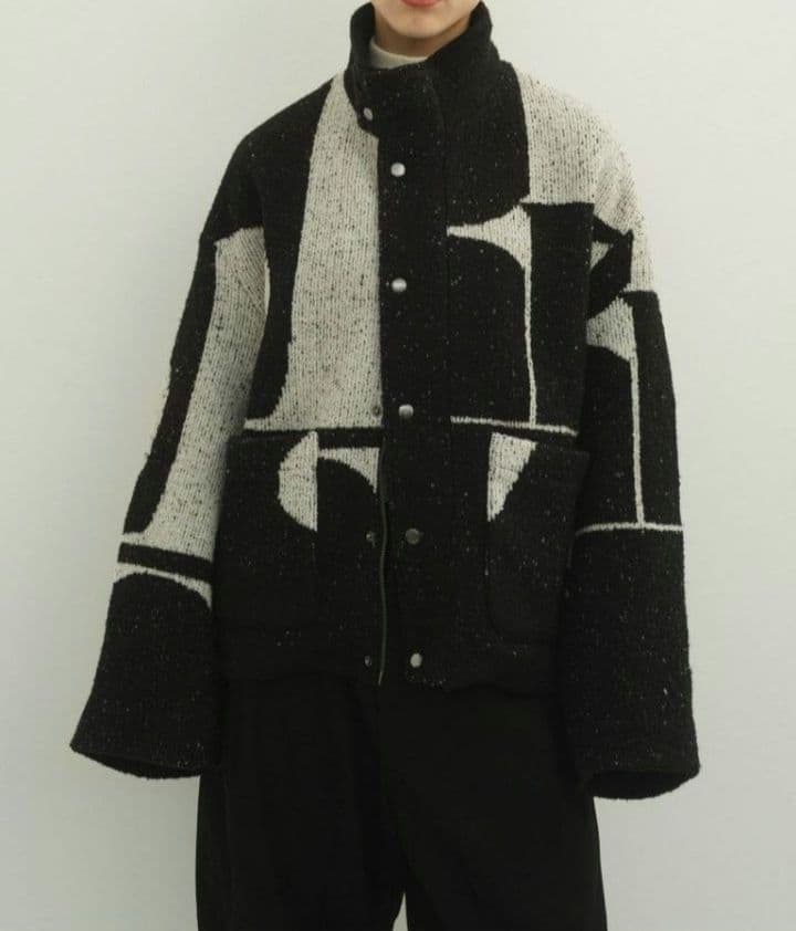 ❀ クヌース マーフ【F】 アクセントパターン ニットジャケット ❀