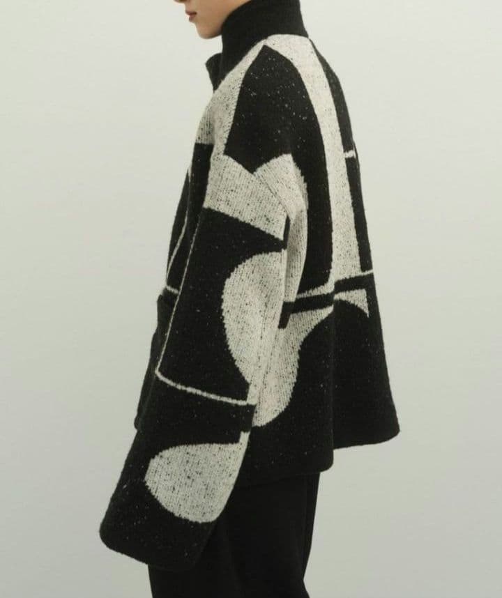 ❀ クヌース マーフ【F】 アクセントパターン ニットジャケット ❀