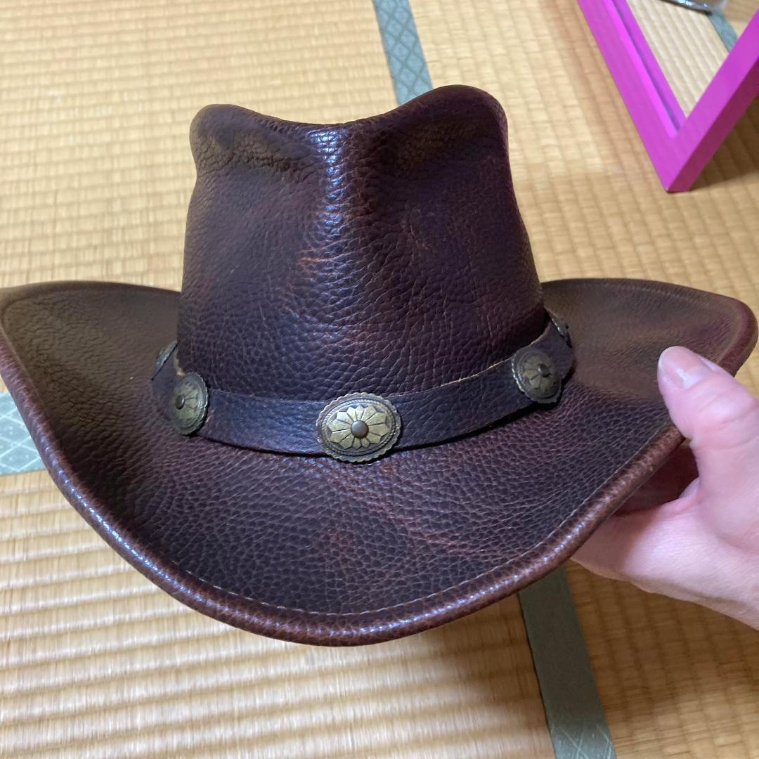 レザーハット（西部劇風）